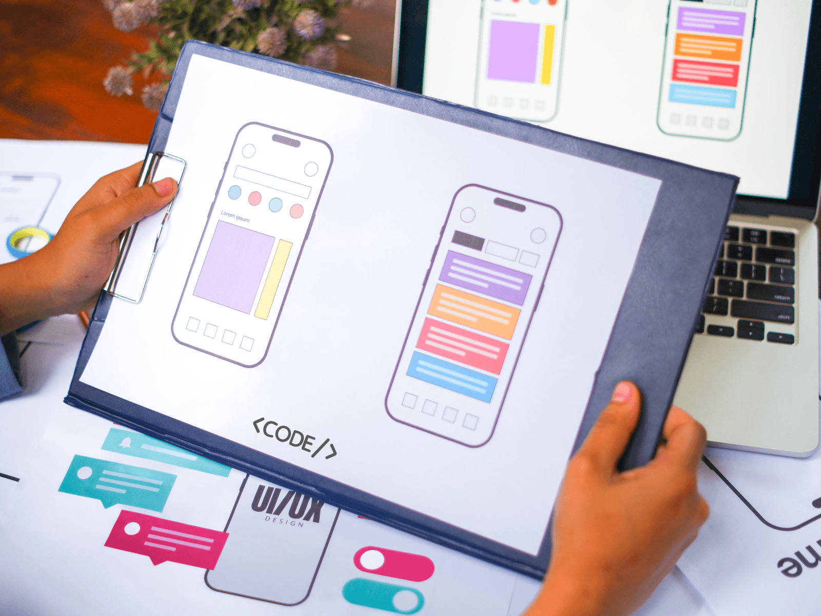 Mobile app product preview